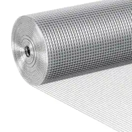 VEVOR - Hardware Cloth 1/4 inch 36 inch x 100 ft 23 Gauge Chicken Wire Fence, Hot-Dip Galvanized After Welding Metal Wire Mesh - Silver
