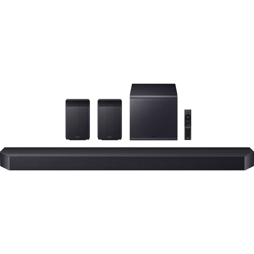 Alt View 2. Samsung - HW-Q990F Q Series Soundbar 11.1.4 ch (2025) + 26 Months Protection Bundle.