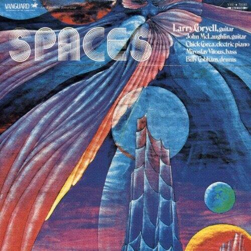 VANGUARD  
SPACES  

Larry Coryell, guitar  
John McLaughlin, guitar  
Chick Corea, electric piano  
Miroslav Vitous, bass  
Billy Cobham, drums