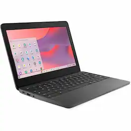 Lenovo - 100e Chromebook Gen 4 11.6" Touchscreen Chromebook 1366x768 HD Intel N100 8GB RAM 64GB eMMC Graphite Grey - Intel - Graphite Gray