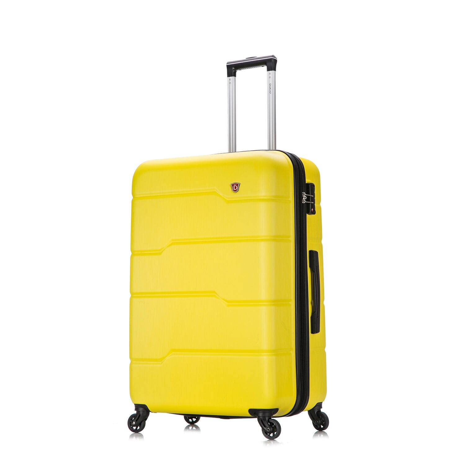DUKAP - Rodez Lightweight Hardside Spinner Luggage 28" - Yellow