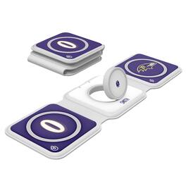 Keyscaper - Roquan Smith Baltimore Ravens 3-in-1 Foldable Charger - White