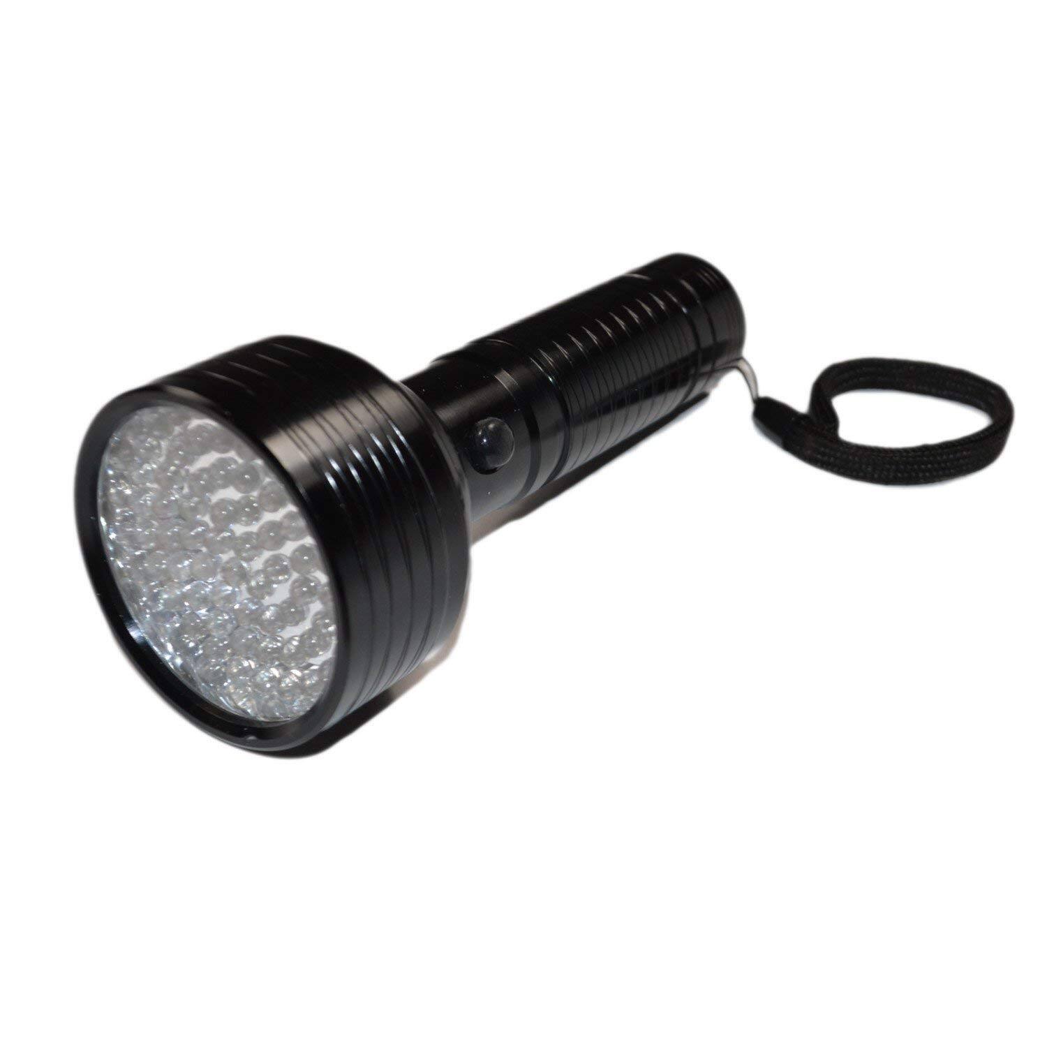 Alt View 5. HQRP - 68 LED 395 nm UV Blacklight Flashlight for Urine Stain Detection, Hotel Inspection, Scorpion Finding.