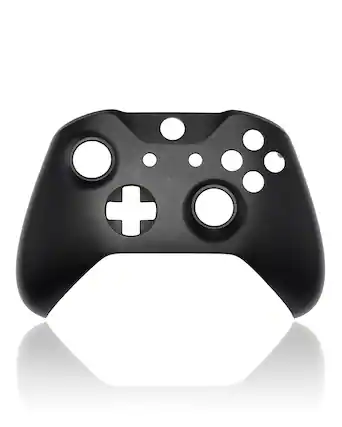 Front. MobileSentrix - Top Faceplate Compatible For Xbox One X Controller - Black - Black.