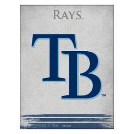 Holland Bar Stool Co. - Tampa Bay Rays 15" x 20" Splash Canvas Wall Art - Multicolor