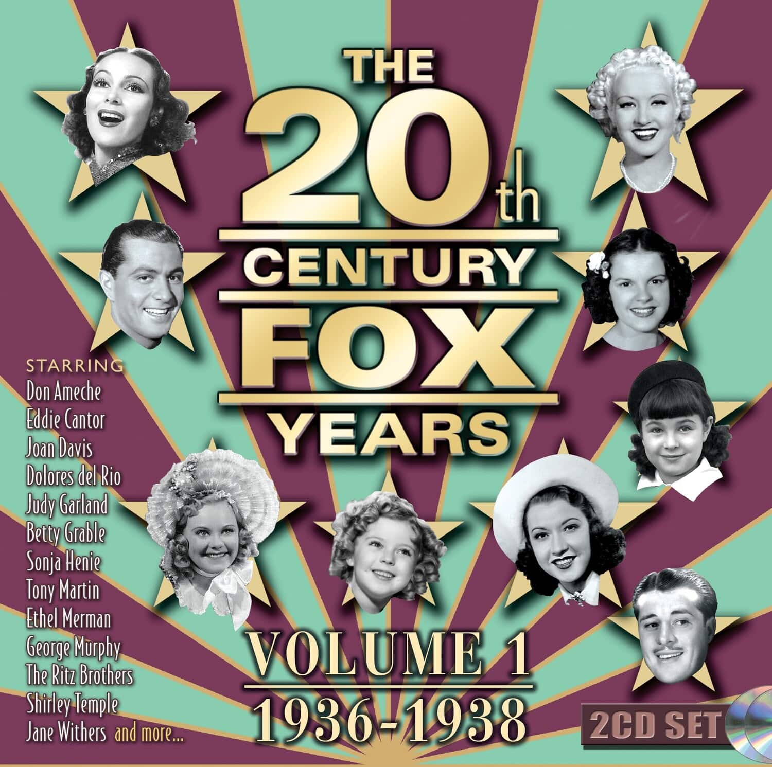Various Artists - The 20th Century Fox Years Volume 1: 1936-1938  - COMPACT DISCS