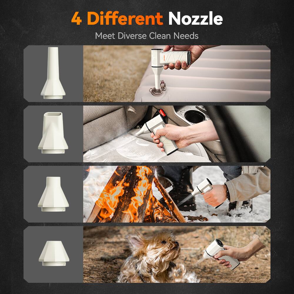4 Different Nozzle  
Meet Diverse Clean Needs