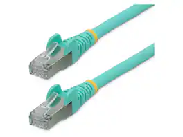 StarTech.com - StarTech 20ft CAT6a Snagless S/FTP Ethernet Cable Aqua NLAQ20FCAT6APATCH