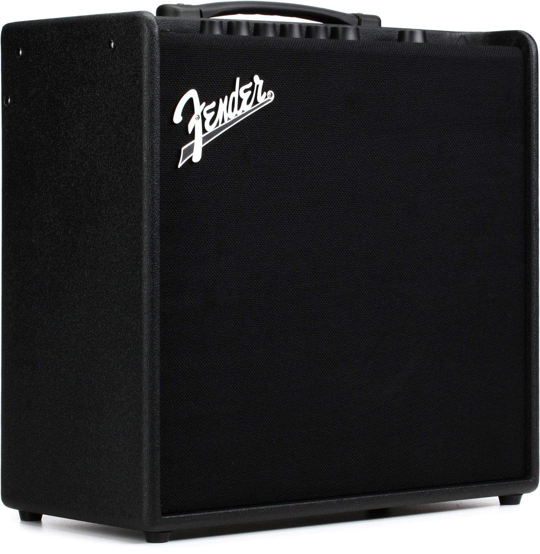 Photos - Guitar Amp / Cab Fender  Mustang LT50 Guitar Amp, 50 Watts, with 2-Year Warranty 30 Preset Effects with USB Audio Interface for Recording, 2 