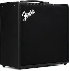 Fender - Mustang LT50 Guitar Amp, 50 Watts, with 2-Year Warranty 30 Preset Effects with USB Audio Interface for Recording,