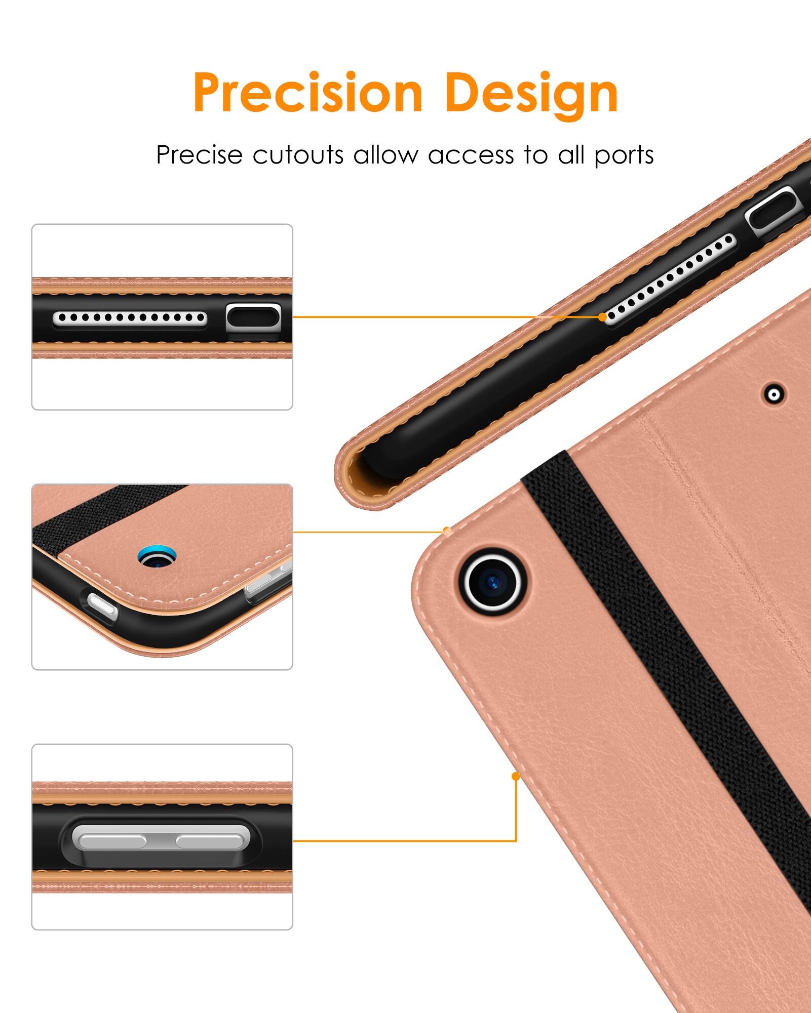 Precision Design  
Precise cutouts allow access to all ports