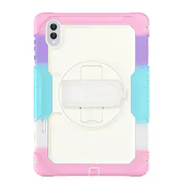 SaharaCase - Samsung Galaxy Tab S11 Ultra Case | Heavy Duty | Hand Strap & Shoulder Strap | Raider Series - Splash Pink