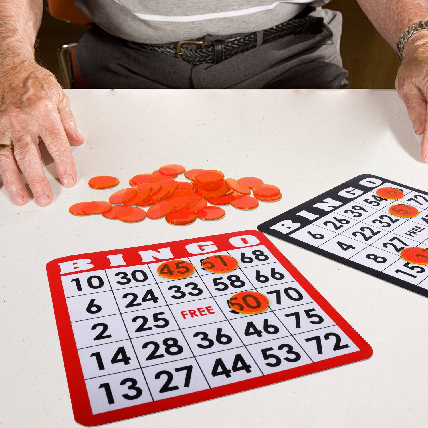 BINGO 57 72 32
BINGO 51 68 8 1 30 45 66 15 10 33 58 6 24 50 70
FREE 75 2 25 46 28 36 72 14 44 53 13 27