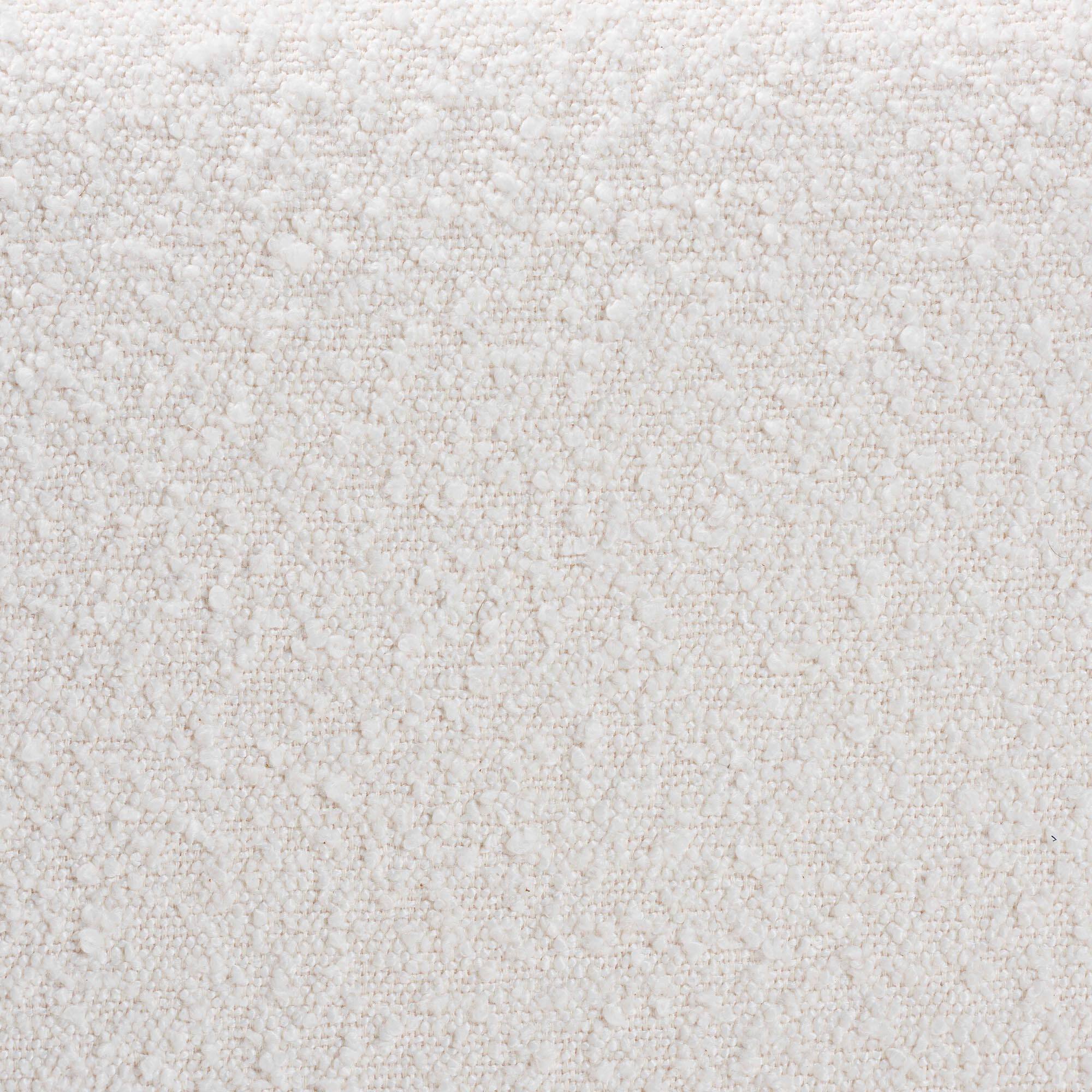 Alt View 2. Baxton Studio - Helios Boucle Dining Chair Set of 2 – Modern Armless Upholstered Accent Chair, Soft White - Cream.