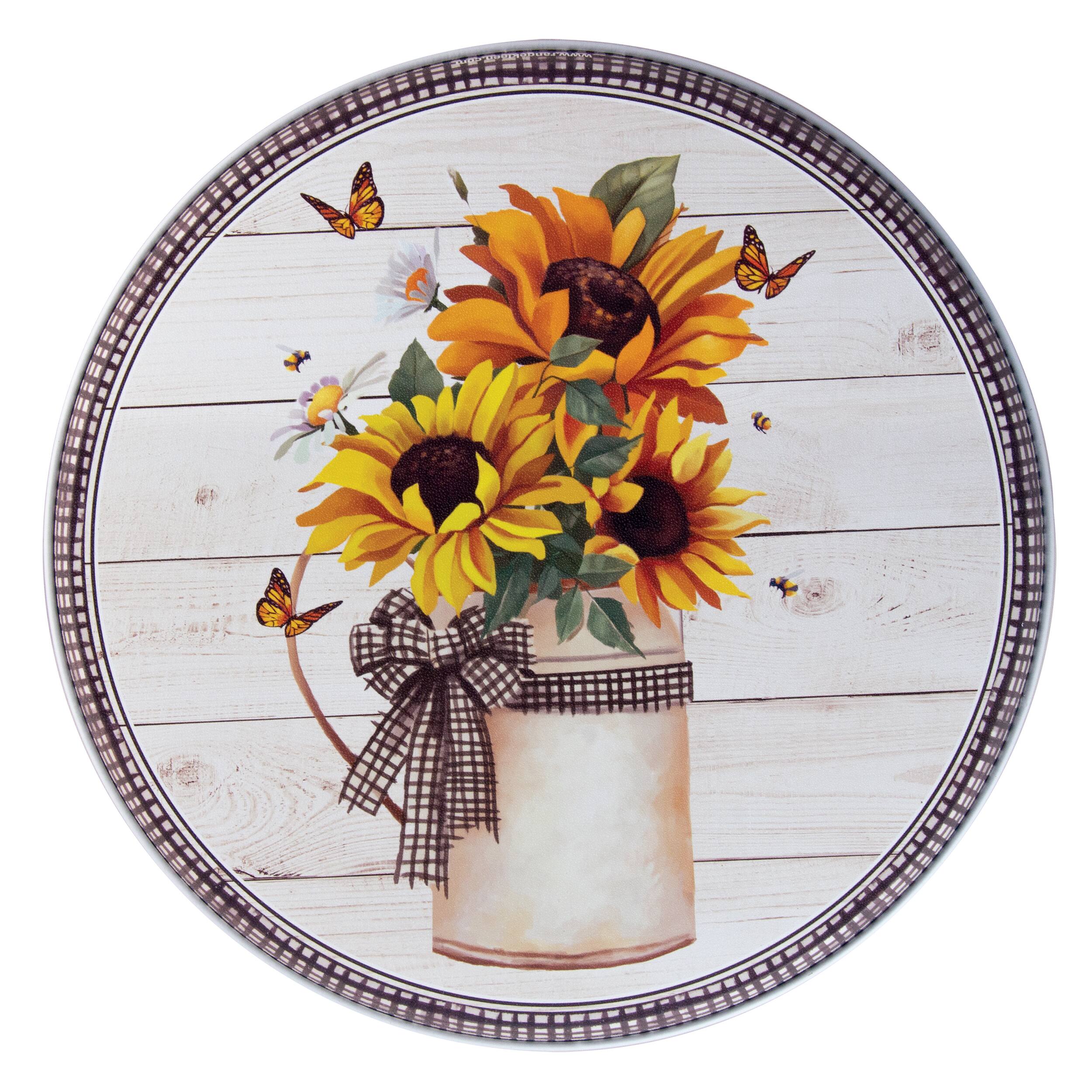 Alt View 3. Range Kleen - 6-Piece 2-pack 14 x 17-inch Black Matte Counter Mats and 4-pk Garden Harvest Burner Covers.