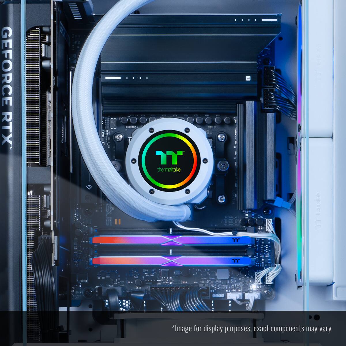 GeForce RTX 115 A T thermaltake 1.5 - OHe As ODC NERCC CORN thermaliake TT 3000 *Image for display purposes, exact components may vary