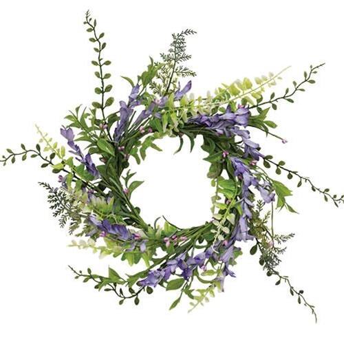 BreeBe - *Lakeside Iris Candle Ring - Purple