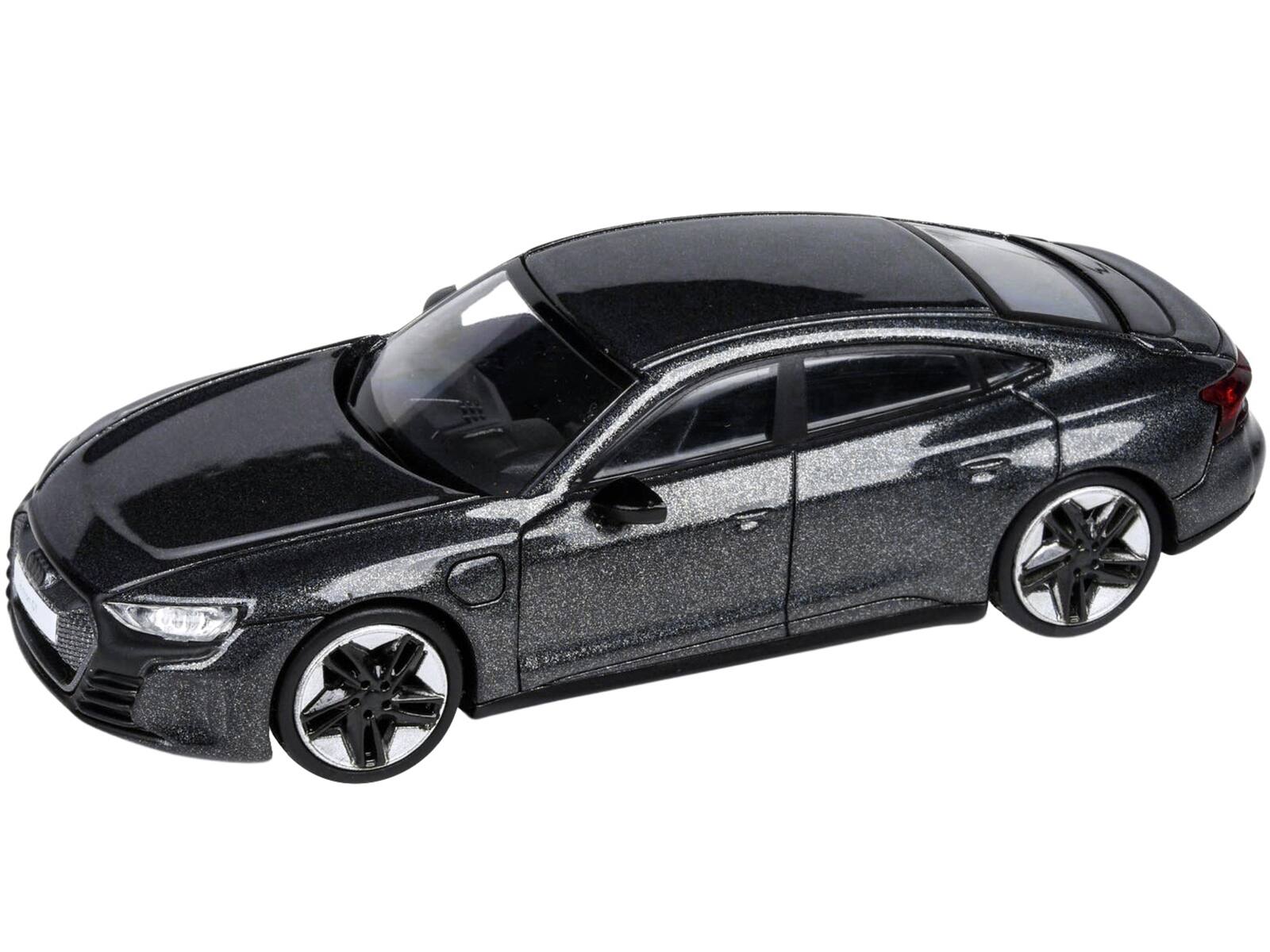 Alt View 1. Paragon - Audi RS e-tron GT Daytona Gray Metallic 1/64 Diecast Model Car by Paragon.