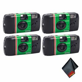 Fujifilm - 2xFUJIFILM QuickSnap Flash 400 Disposable Camera (27 Exposures, 2-Pack), Bundle