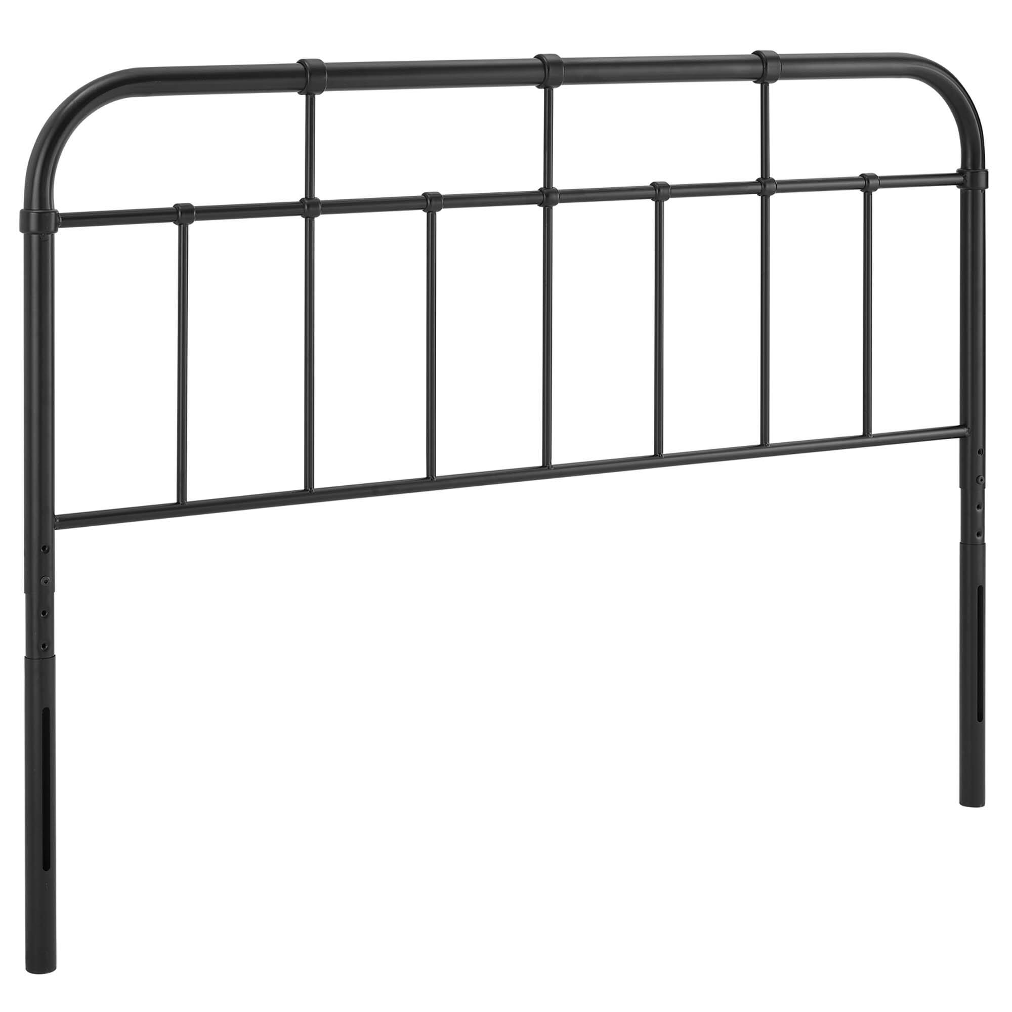 Alessia Metal Full Headboard by Modway - Black