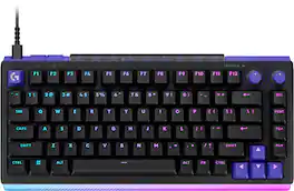 Logitech - G512 X 75 Tenkeyless DUAL SWAP Hot-Swappable TMR Analog / Mechanical Gaming Keyboard for PC, Mac with LIGHTSYNC RGB - Black