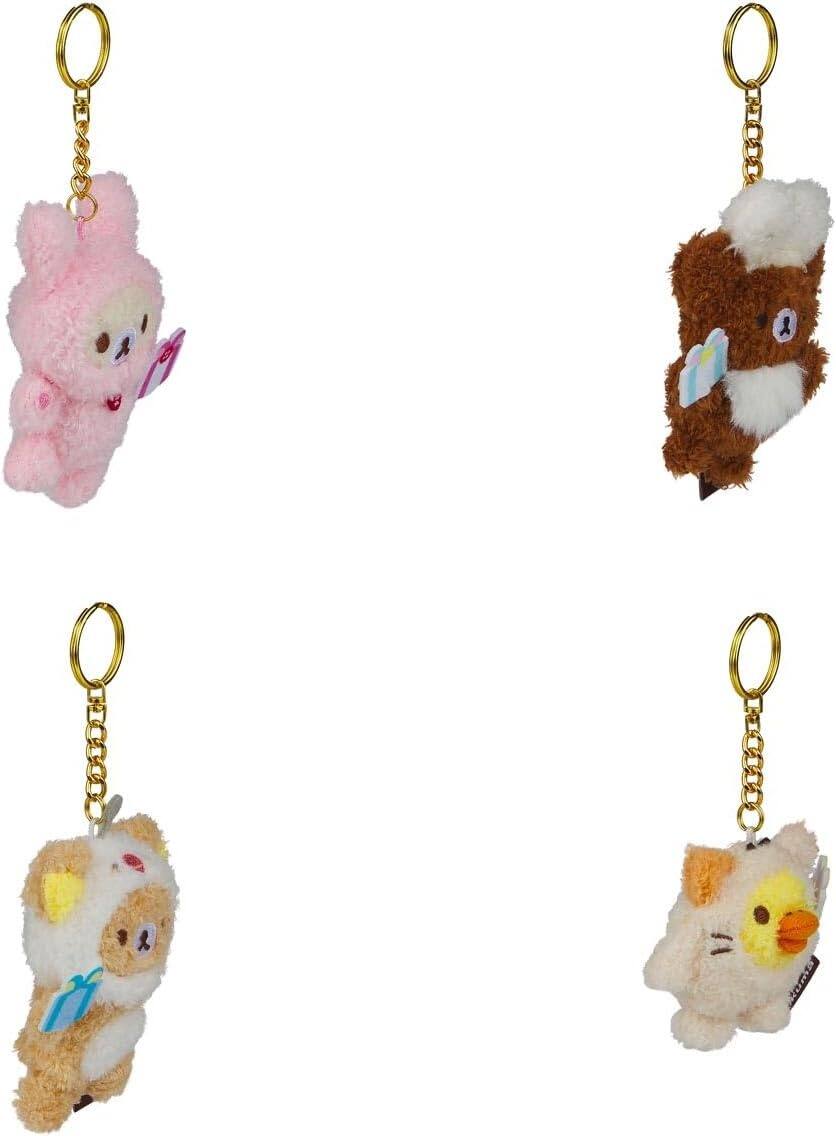Alt View 5. Rilakkuma - Rilakkuma San-X Original: Gift Series Plush Keychains Blind Box.