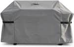 Front. KHOMO GEAR - Grill Cover 72 Inch Waterproof, Heavy Duty BBQ Gas Grill Cover with Air Vents and Tool Pocket - 72"W x 24"D x 51"H - Gray.