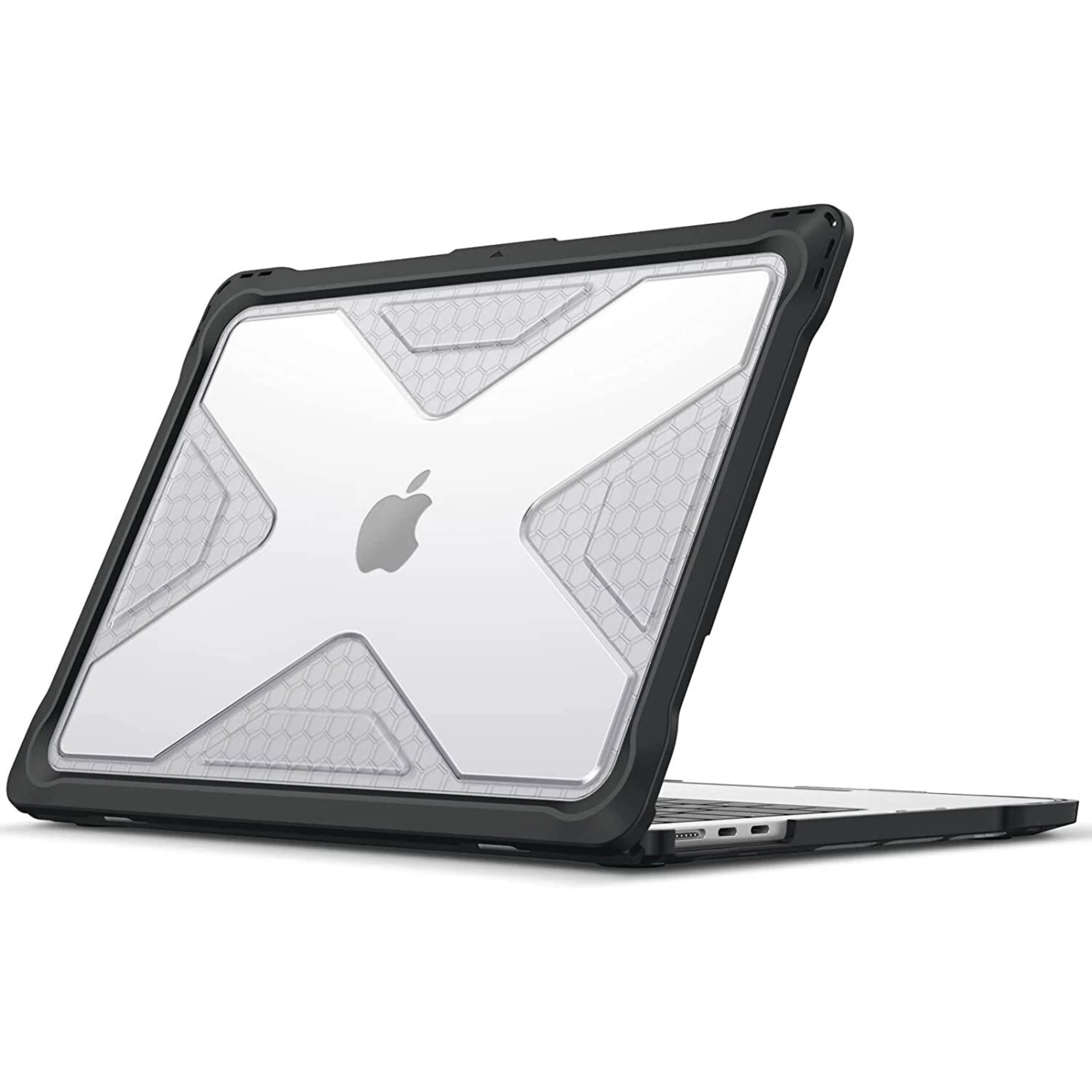 Kitcheniva - Rugged Protective Case For MacBook Air 13.6 Inch M4 A3240 Durable Hard Cover - Clear