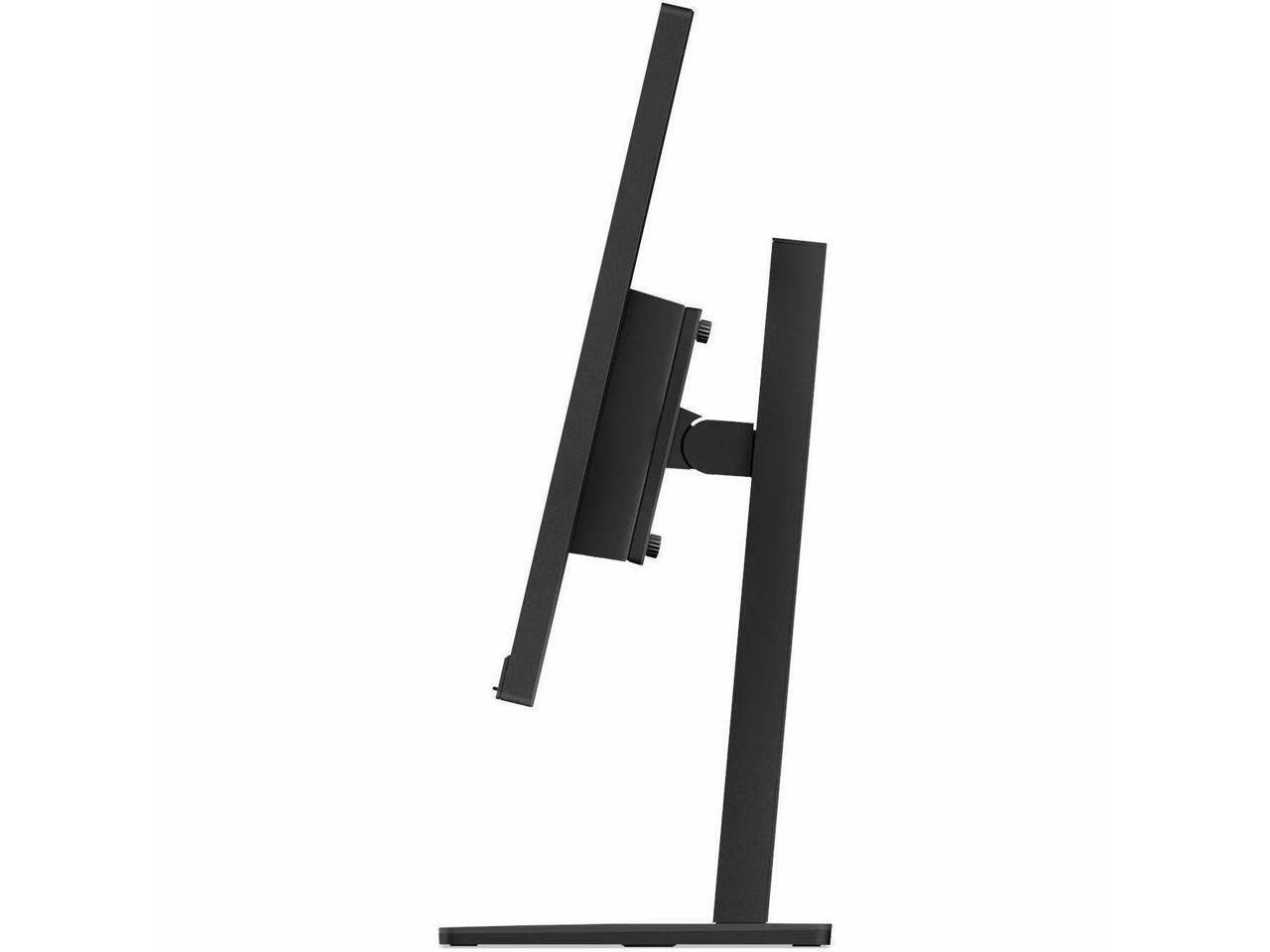 Left. Lenovo - Lenovo ThinkVision E24-40 24" Full HD IPS Monitor - HDMI/VGA/DP - 100Hz - 4ms - 16.7M Colors - Raven Black.