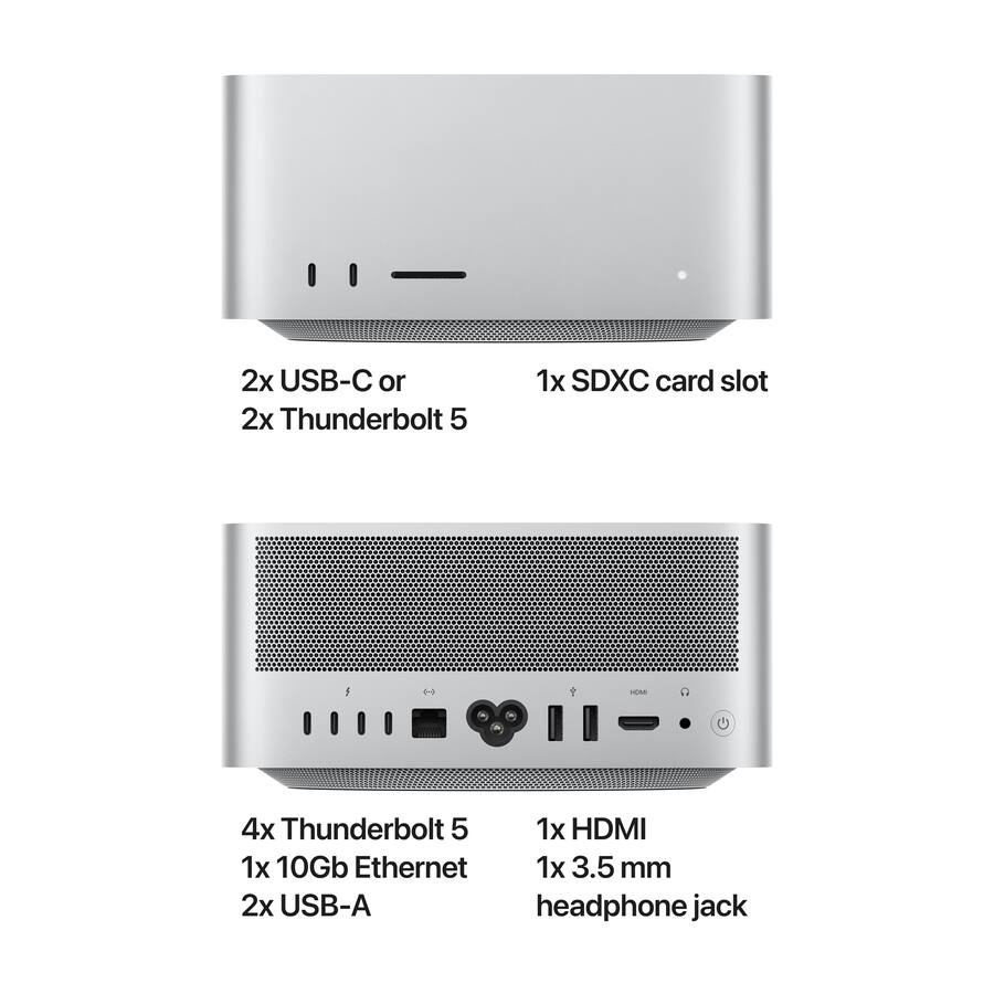 Macデスクトップ Mac Studio Apple M4 Max 36GB 512GB SSD Apple Mac Studio M4 Max 512GB SSD Silver MU963LL/A - Best Buy