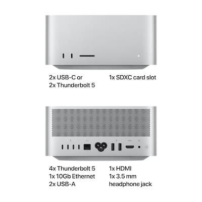 Apple Mac Studio M4 Max 512GB SSD Silver MU963LL/A - Best Buy Apple Mac Studio M4 Max 512GB SSD Silver MU963LL/A - Best Buy
