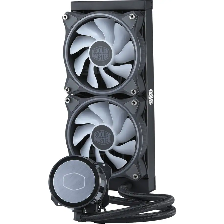 Intel Fan Pin Cooler Master MasterLiquid ML240 Illusion 2 x Fan(s) 47.20 CFM Maximum ...