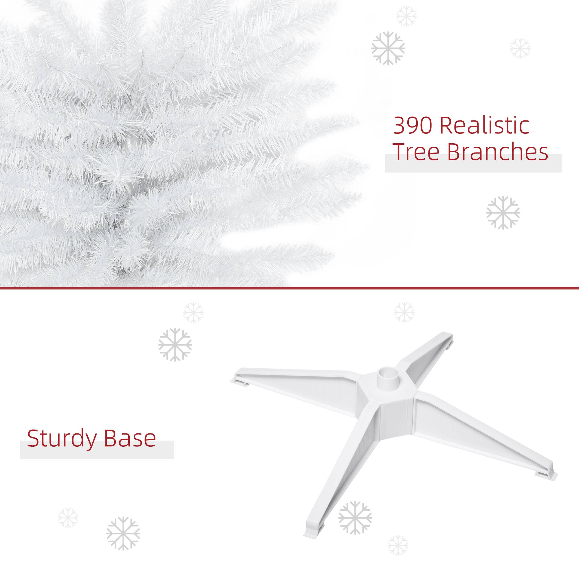 390 Realistic Tree Branches, Sturdy Base