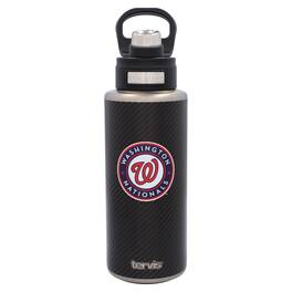 Tervis - Washington Nationals 32oz. Carbon Fiber Wide Mouth Bottle - Multicolor