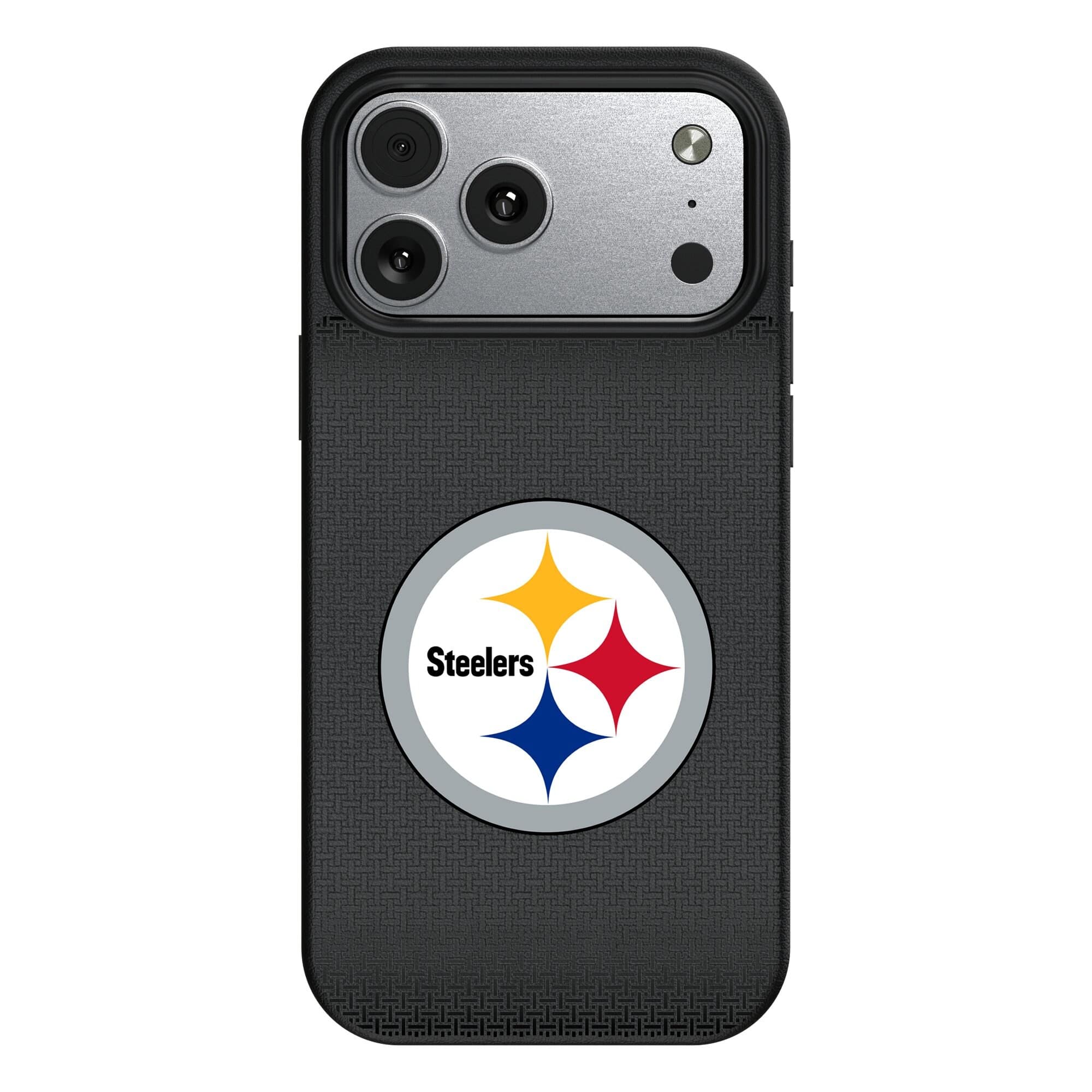 Keyscaper - NFL - Pittsburgh Steelers Linen Logo iPhone Magnetic Bump Case - 17 Pro Max - Black price history on PriceWatchPro