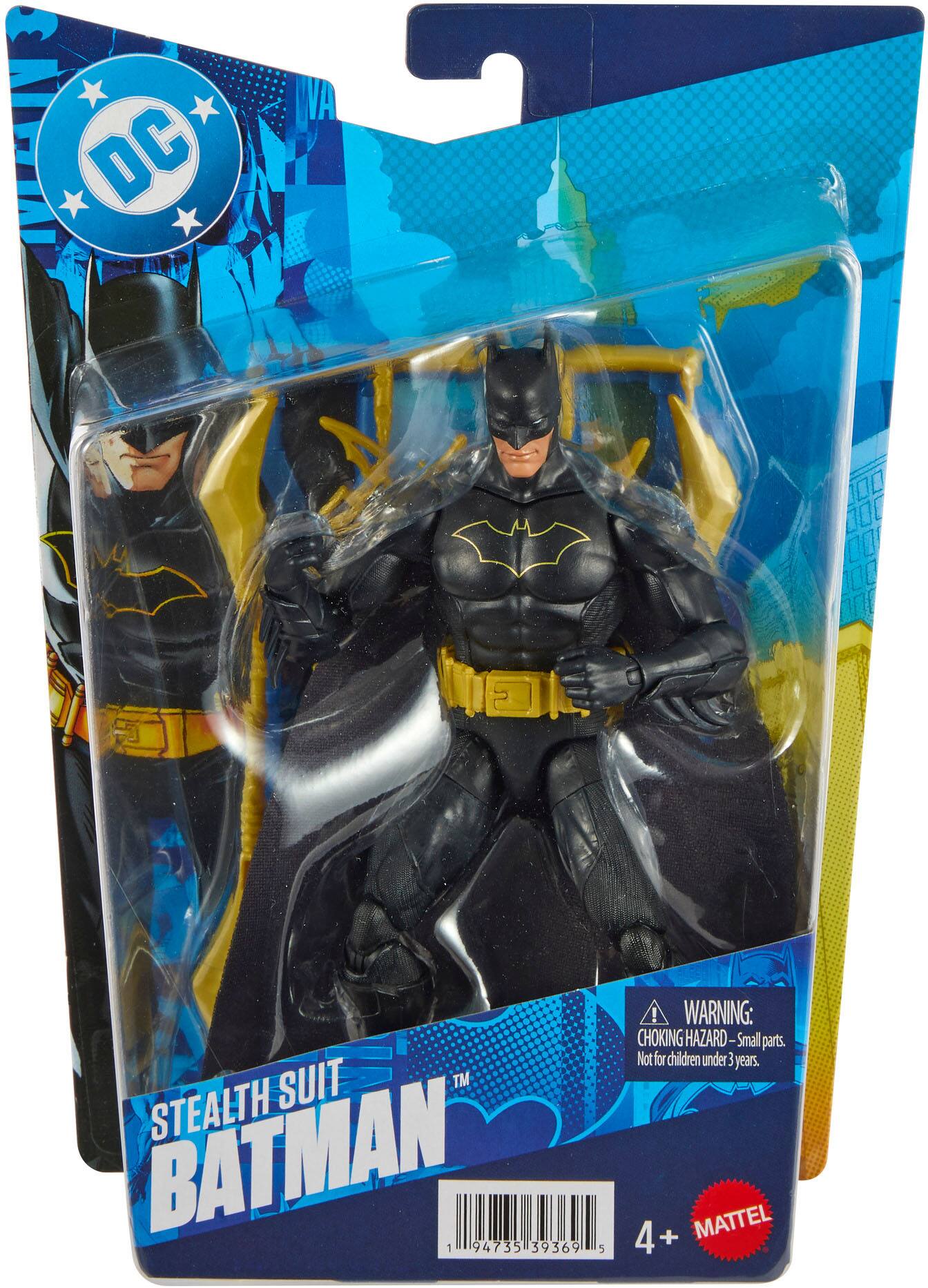 DC  
VA  
SUIT TM STEALTH BATMAN 1 94735 39369 5  
! WARNING: CHOKING HAZARD-Small parts. Not for children under 3 years. 4+ MATTEL