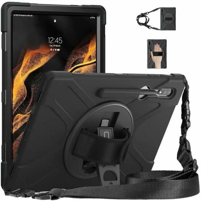 CODi - Rugged Case for Samsung Galaxy Tab S7/S8/S9/S9 FE/S10 FE 11" - Heavy duty, shock-absorbing case with built-in - Unknown