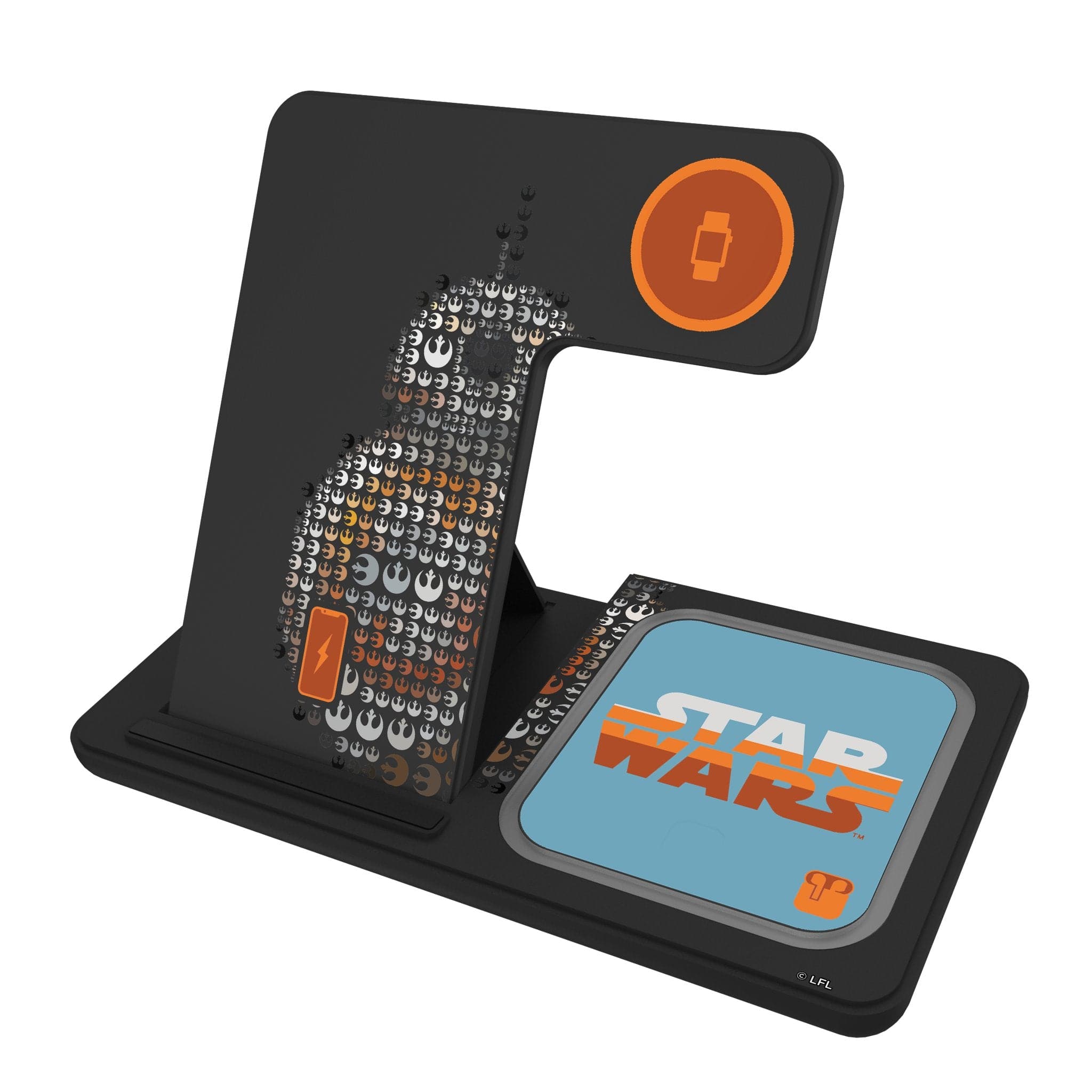 Keyscaper - Star Wars: The Force Awakens Quadratic 3 in 1 Charging Station - BB-8