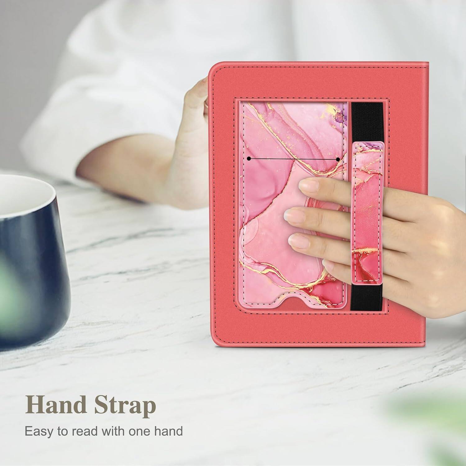 Hand Strap  
Easy to read with one hand