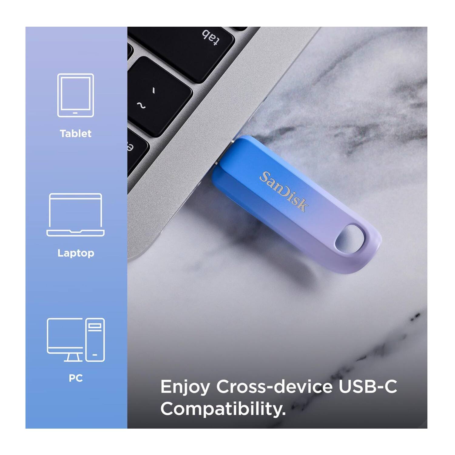 Tablet, Laptop, PC, Enjoy Cross-device USB-C Compatibility