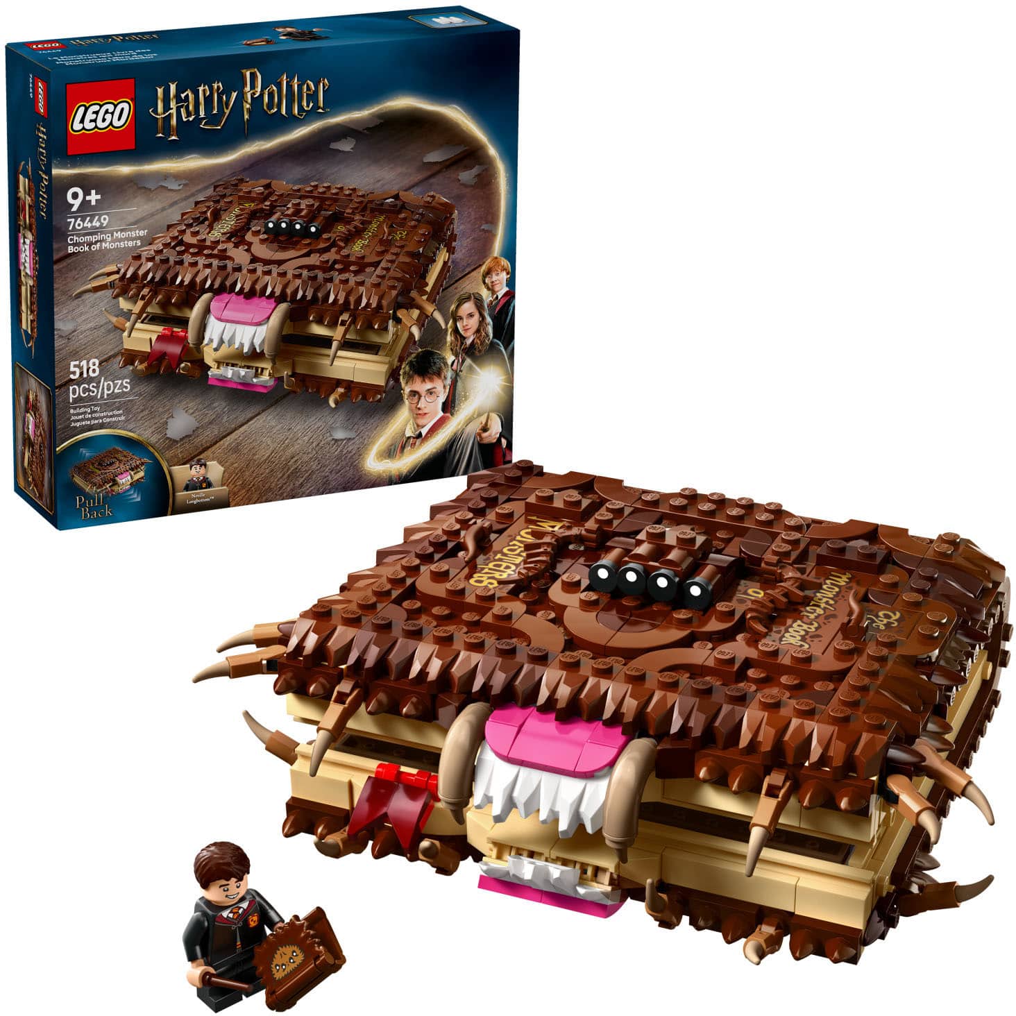 LEGO - Harry Potter Chomping Monster Book of Monsters 76449 - Front_Zoom