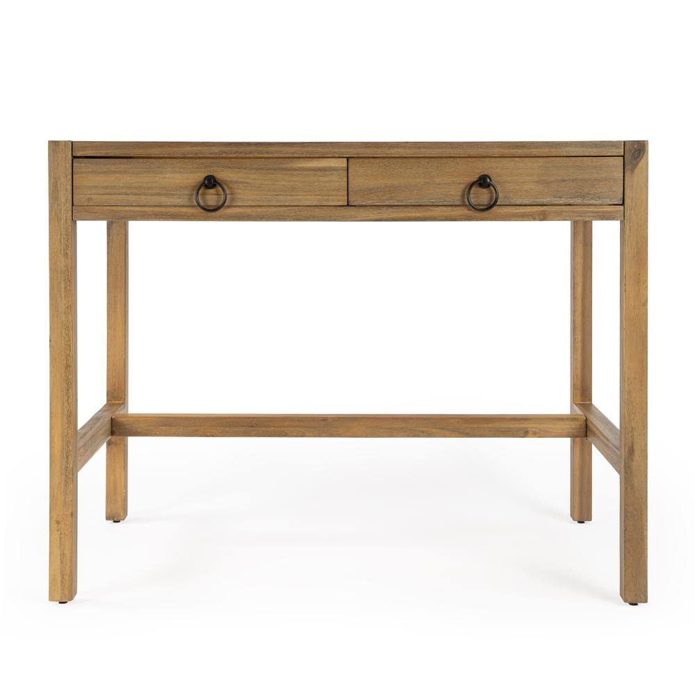 Alt View 1. Butler Specialty - Lark Natural Wood Desk - Light Brown.