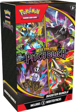 Pokémon - Trading Card Game: Mega Evolution - Pitch Black Booster Bundle