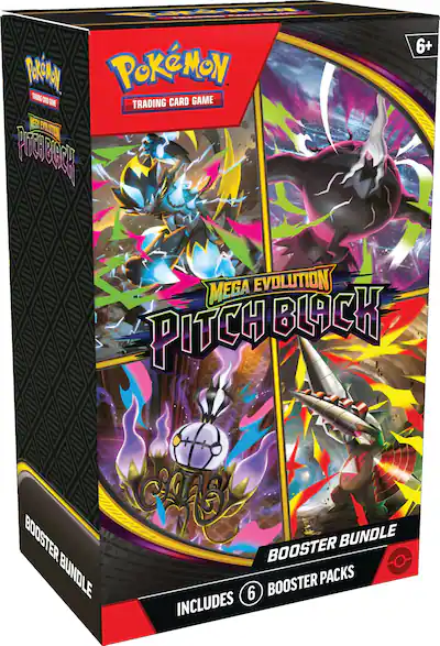Pokmon - Trading Card Game: Mega Evolution - Pitch Black Booster Bundle Pokmon - Trading Card Game: Mega Evolution - Pitch Black Booster Bundle