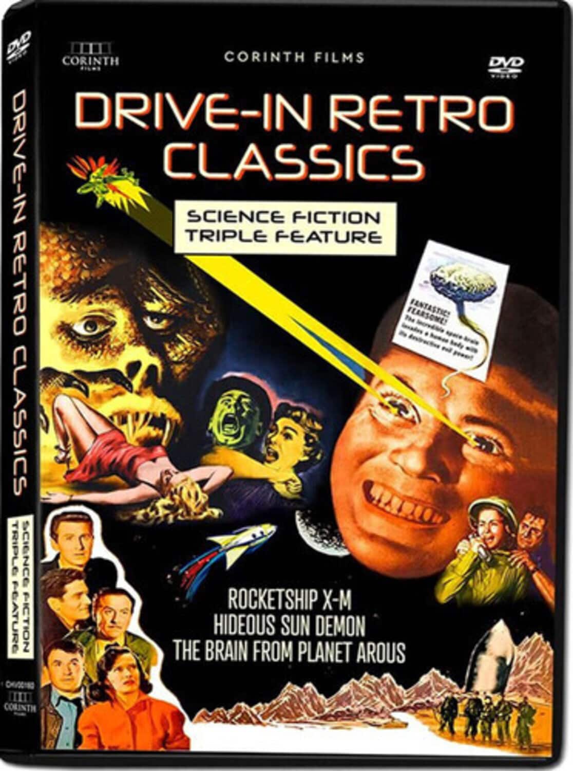 Drive-In Retro Classics: Science Fiction Triple Feature  - DVD