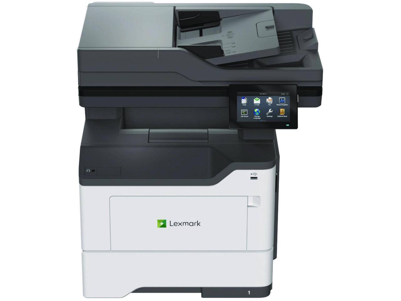 Alt View 1. Lexmark - Lexmark MX532adwe MFP Mono Laser Printer (46 ppm) (1200 x 1200) (2 GB) (1.2GHz) - Unknown.