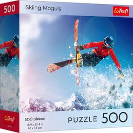 Trefl - Red 500 Piece Puzzle - Sports - Skiing Moguls
