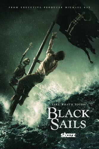 Front. Black Sails: The Complete Second Season   - DVD.