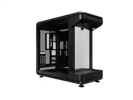 Cooler Master - masterframe 360 stage mirror open-frame atx pc case, front mirrore - Black