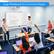 Large Whiteboard For Curriculum Display
y = 2 sin 3x
A = 2; p = 2π/3
y = 2 cos 3x
A = 2; p = π
y = 4 cos 2(x - π/4)
y = 3 sin π/4 (x + 2)
x² - 2xy - y² = 6
5x² + 2xy - y² = 6
x² - 3xy - y² = -6